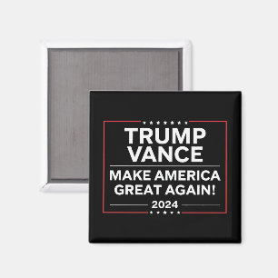 Trump Vance 2024 Präsident JD Vance Vize MAGA Magnet