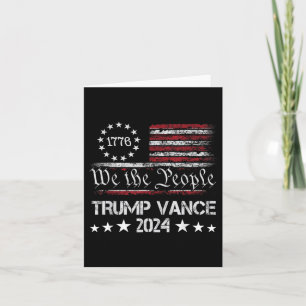 Trump Vance 2024 Präsident Trump Unterstützer Wied Karte