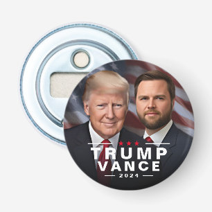 Trump Vance 2024 Republikanischer Präsident VP Flaschenöffner