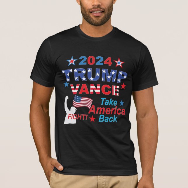 TRUMP VANCE 2024 T-Shirt (Vorderseite)