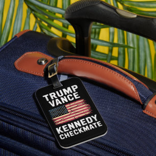 Trump Vance 2024 Trump Vance Kennedy Schachmatt Gepäckanhänger