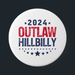 Trump Vance 2024 verbietet eine Hillbilly-US-Flagg Button<br><div class="desc">Trump Vance 2024 verbietet eine Hillbilly-US-Flagge</div>