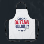Trump Vance 2024 verbietet eine Hillbilly-US-Flagg Schürze<br><div class="desc">Trump Vance 2024 verbietet eine Hillbilly-US-Flagge</div>