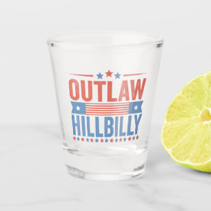 Trump Vance 2024 verwirft Hillbilly Schnapsglas