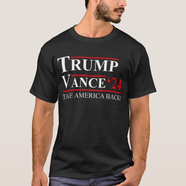 Trump Vance 2024 Vizepräsident VP Trump 2024 T-Shirt (Vorderseite)