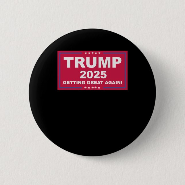 Trump Vance 2025 wird wieder groß () Button (Vorderseite)