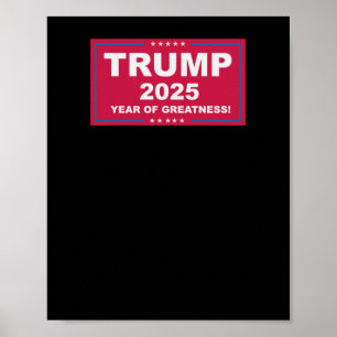 Trump Vance 2025 Year of Greatness () Poster