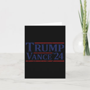 Trump Vance 24 Vintag 2024 Karte
