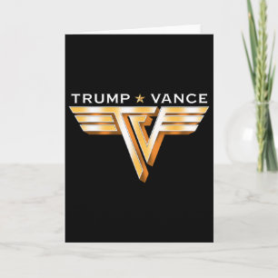 Trump Vance Amerika Trump Wir Gewannen Siege Amtse Karte