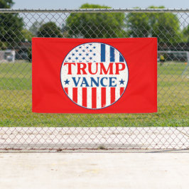 Trump Vance Banner