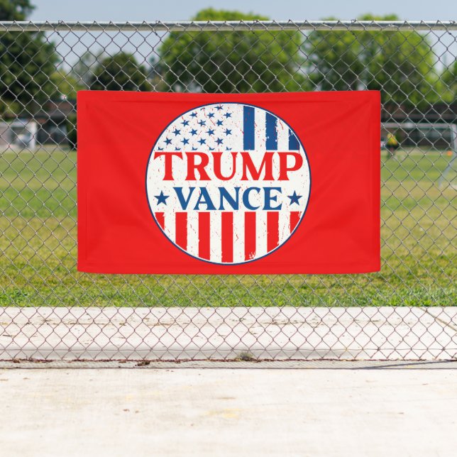Trump Vance Banner (Insitu)