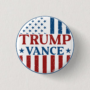Trump Vance Button