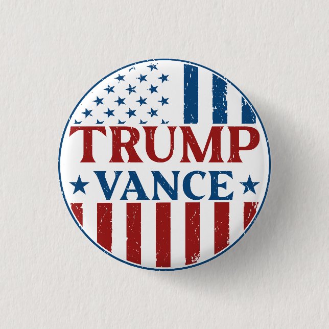 Trump Vance Button (Vorderseite)