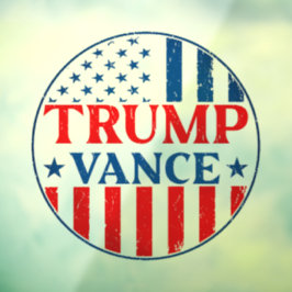 Trump Vance Fensteraufkleber