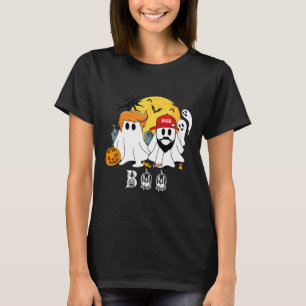 Trump Vance Halloween Geist Buh Trump 2025  T-Shirt