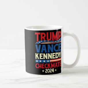 Trump Vance Kennedy Checkmate 2025 Wahl Republikan Kaffeetasse