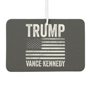 Trump Vance Kennedy Election 2024 American Flag Autolufterfrischer