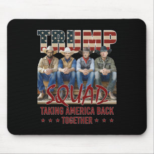 Trump Vance Kennedy Elon Squad holt Amerika zurück Mousepad