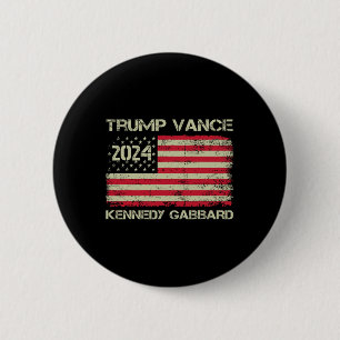 Trump Vance Kennedy Gabbyrd Schachmatt Nimm Amerik Button