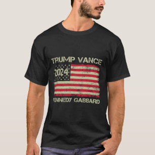 Trump Vance Kennedy Gabbyrd Schachmatt Nimm Amerik T-Shirt
