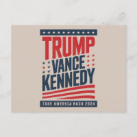 Trump Vance Kennedy nimmt Amerika zurück im Jahr 2