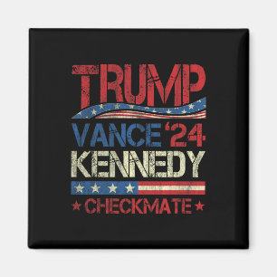 Trump Vance Kennedy Schachmatt Wahl Republikaner Magnet