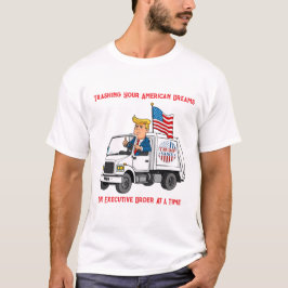 Trump Vance MAGA Trash Truck T-Shirt