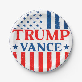 Trump Vance Pappteller