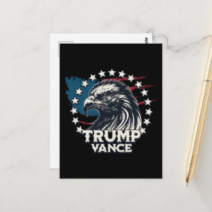 Trump Vance Postkarte