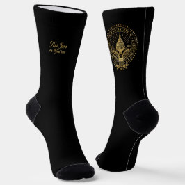 Trump Vance Präsident Einweihung des Logos Socken