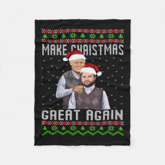 Trump Vance T-Shirts Brothers Make Christmas Great Fleecedecke