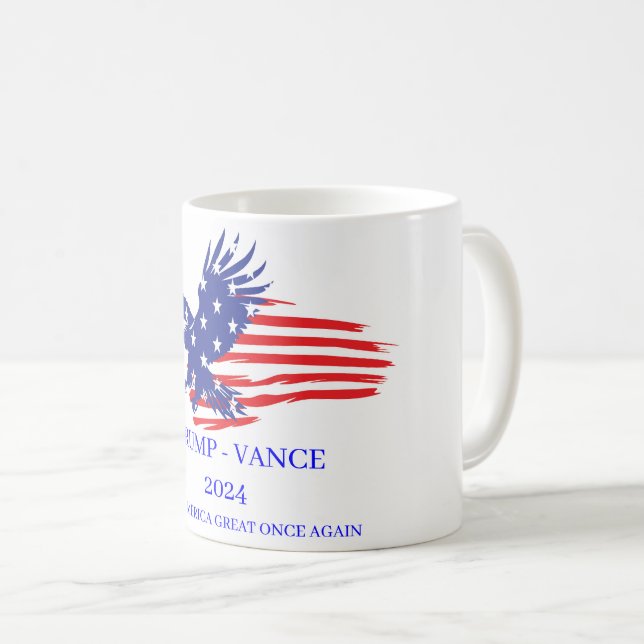 Trump Vance Tasse 2024 (VorderseiteRechts)