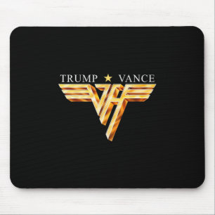Trump Vance Tv Rocker Gold Vintage Trump Vance Mousepad