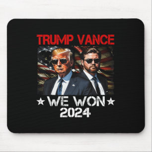 Trump Vance Wir Gewannen Gewinnen Amtseinführungs Mousepad