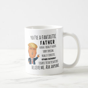 Trump Vater, lustiger Vater Geburtstag, Tasse des