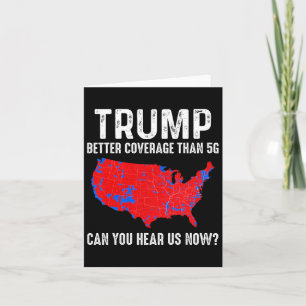 Trump vaut mieux couvrir que 5g Carte America Poli