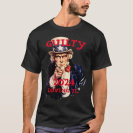 Trump verhaftet 2024 Uncle Sam T-Shirt