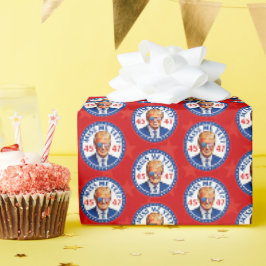 Trump vermisst mich noch 2024 Anti-Joe Biden Geschenkpapier
