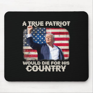 Trump verpasste mir Pennsylvania Rally Patriot Usa Mousepad
