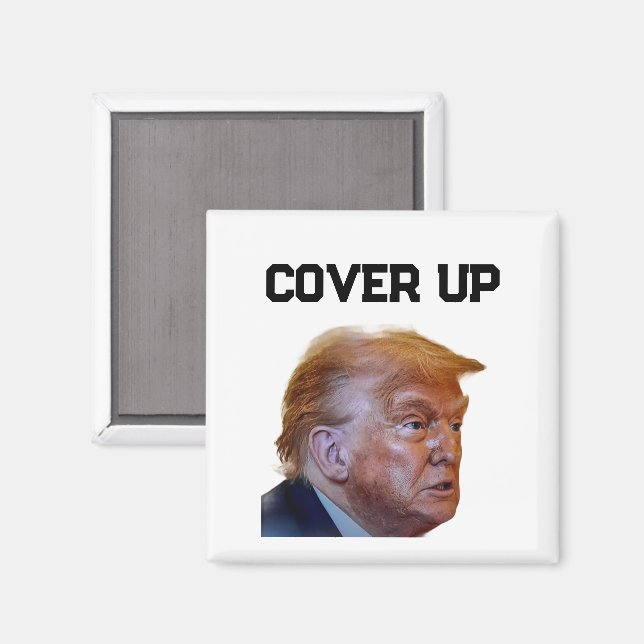 Trump-Verschleierungs-Magnet Magnet (Vorderseite/Rückseite)