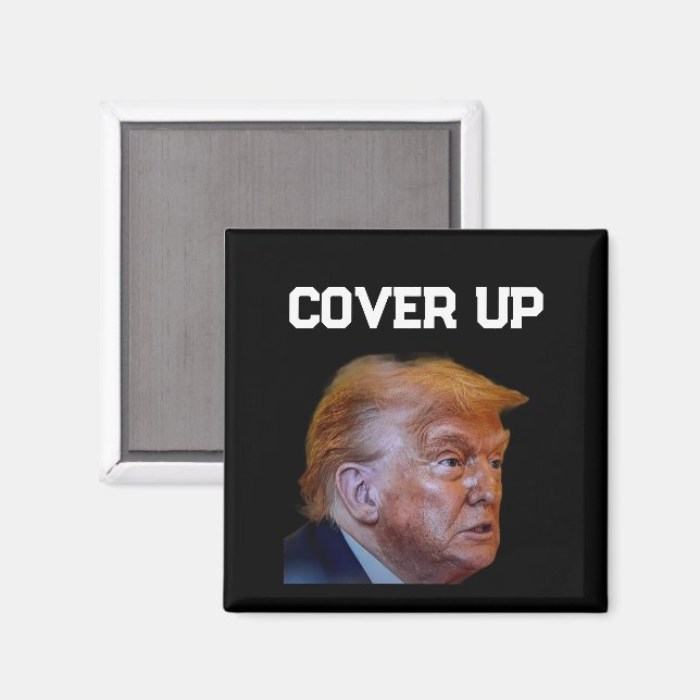 Trump-Verschleierungsmagnet Magnet (Vorderseite/Rückseite)