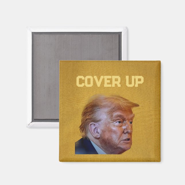 Trump-Verschleierungsmagnet Magnet (Vorderseite/Rückseite)