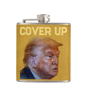 Trump-Vertuschung-Flasche Flachmann