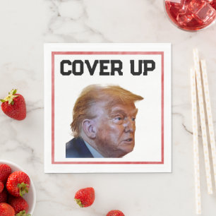Trump-Vertuschung-Papier-Serviette Serviette
