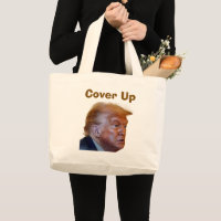 Trump/Vertuschung Tragetasche