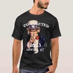 Trump verurteilt FW FV HG Onkel Sam Trumps T-Shirt