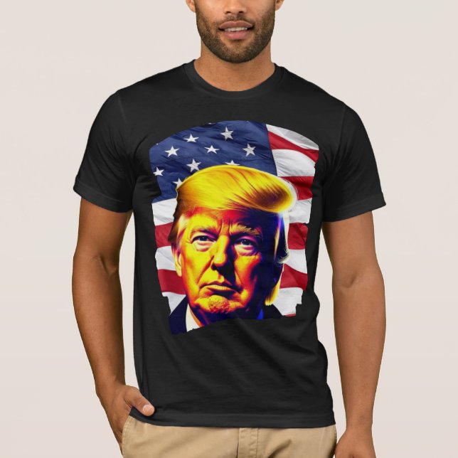 Trump Victory Tshirt - Bella Canvas T (Devant)