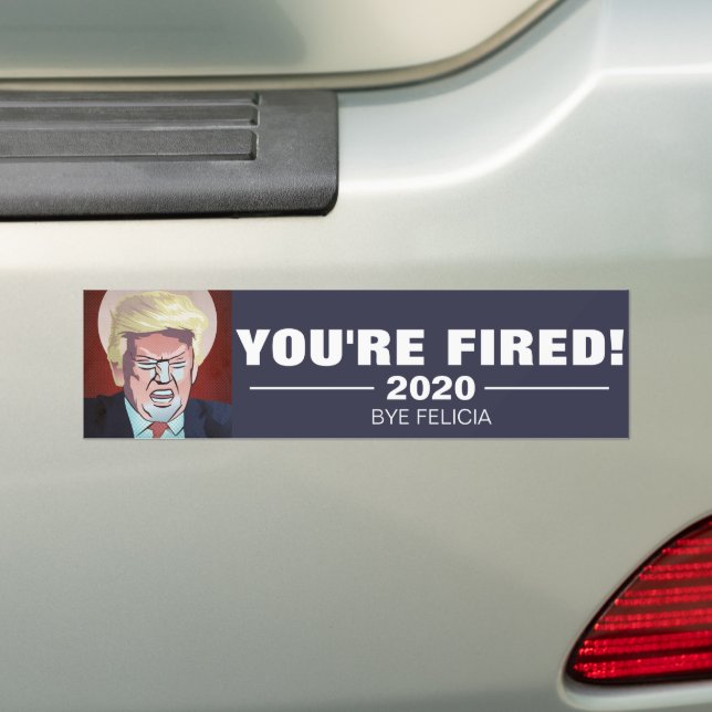 Trump Vous êtes Fired Bumper Sticker (A) (En voiture)
