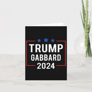 Trump Vp Gabbard 2024 Wahl Karte