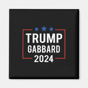 Trump Vp Gabbard 2024 Wahl Magnet